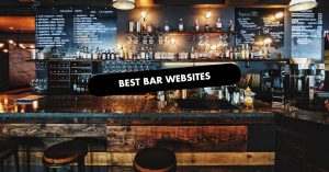 Best Bar Website Design