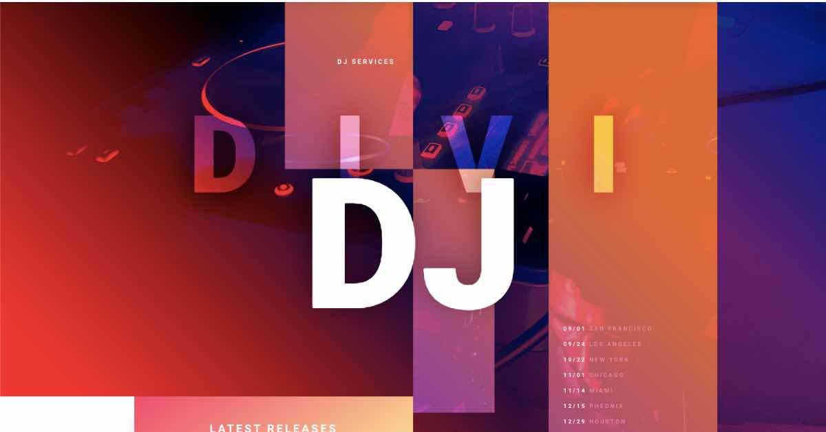 Best DJ Websites of 2025 | 28 Inspiring Examples