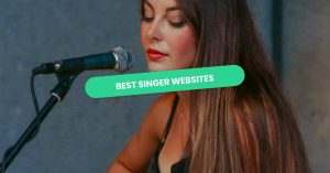 Singer Website Examples