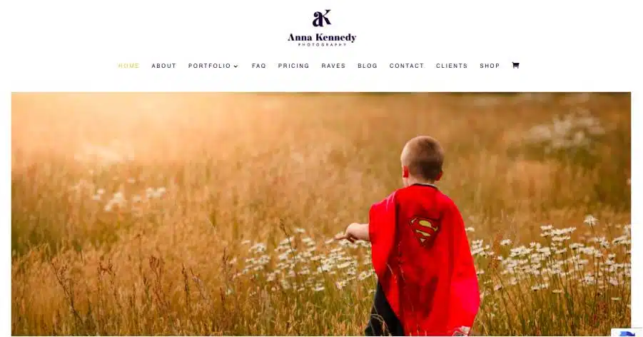 Fotio - Squarespace Website Example