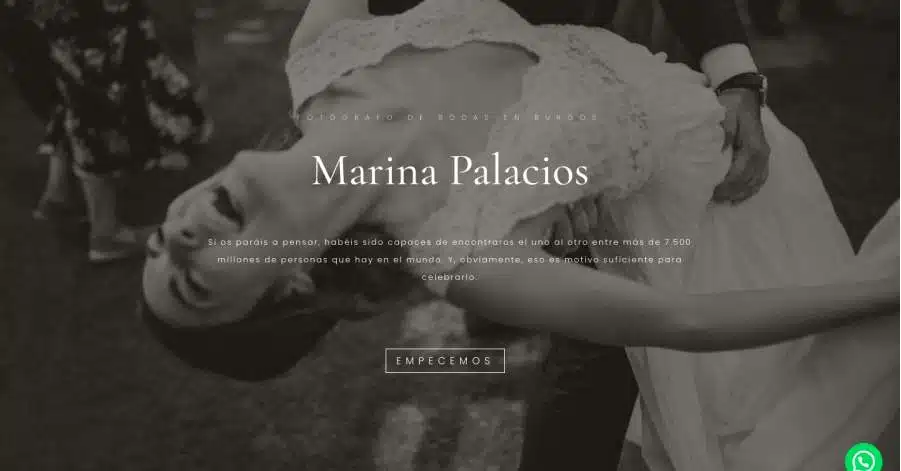 Erika El Photography - Squarespace Website Example