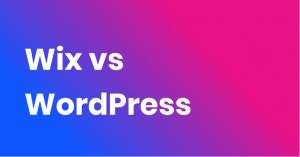 Wix vs WordPress
