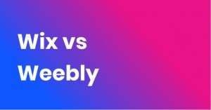 Wix vs Weebly