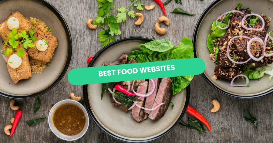 Best Food Websites of 2026 | 58 Inspiring Examples 🚀