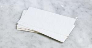 Web Designer Business Card – Top 5 Dos & Don'ts