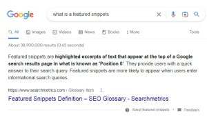 Featured Snippets