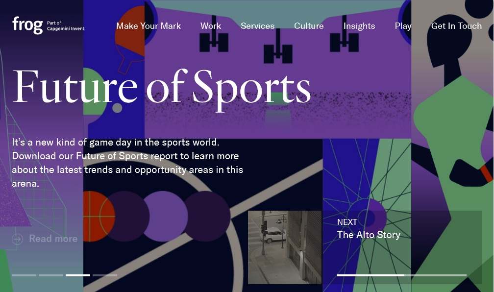 Marcus Eriksson Squarespace Website Example