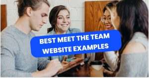Meet the Team Website Examples