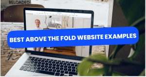 Above The Fold Website Examples