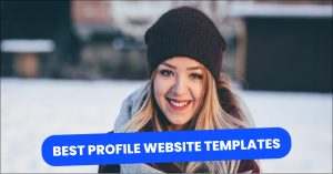profile website template