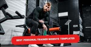 personal trainer website template