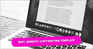 website copywriting template