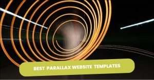 parallax website template