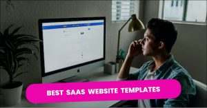 saas website template