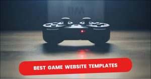 game website template