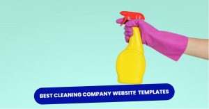 Cleaning Company Website Template