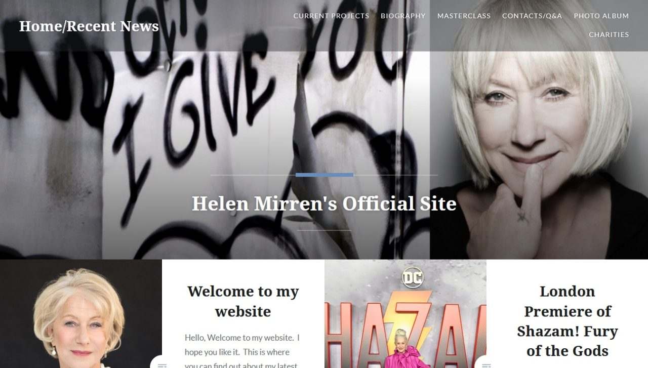 Best Actor Websites of 2023 | 40 Inspiring Examples