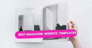 Magazine Website Example