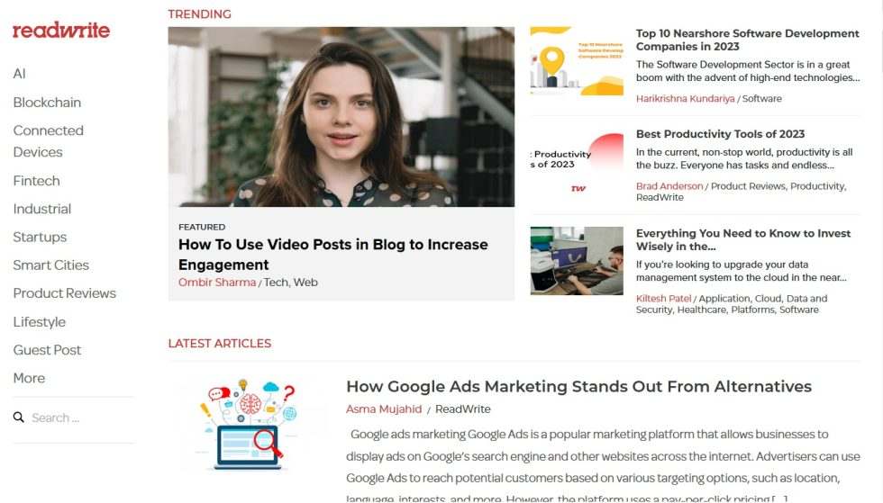 Best Blog Websites of 2024 | 90 Examples + Templates