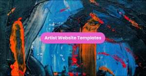 Artist Website Template