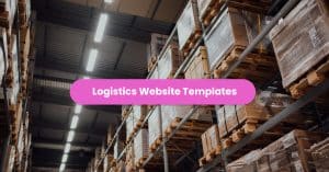 Logistics Website Template