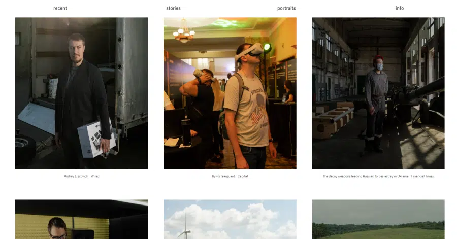 Midnight Design - Squarespace Website Example