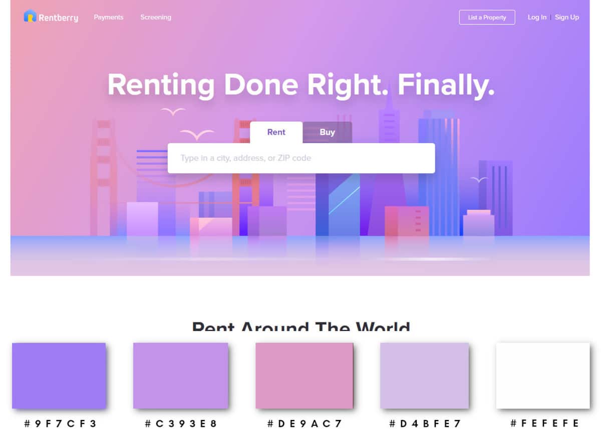 Spring Color Palette_Rentberry