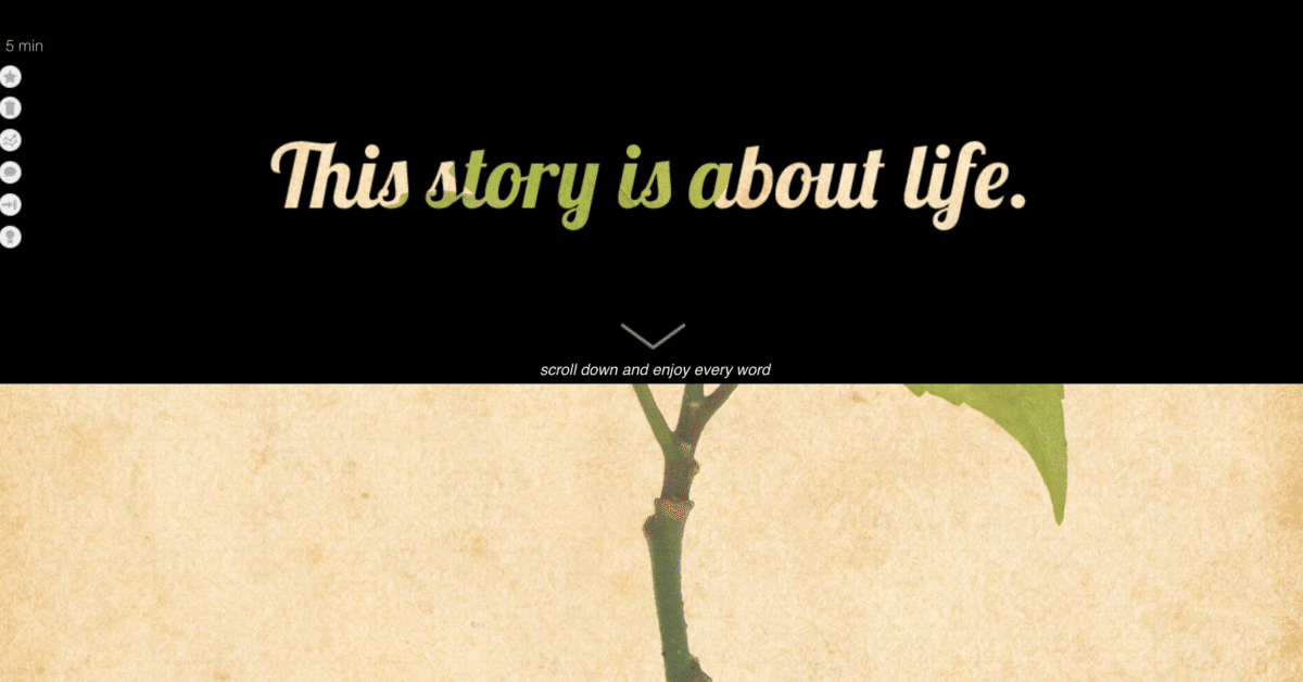 food is for eating - infinite scrolling website examples