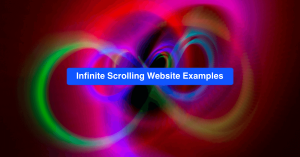 infinite scrolling website examples