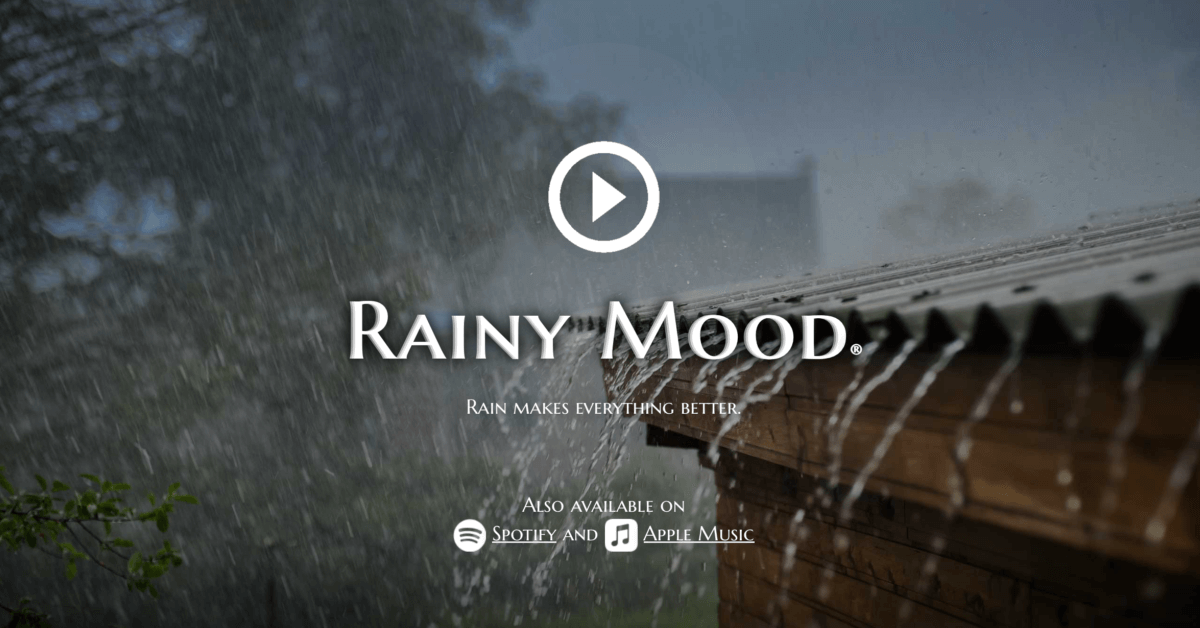 rainy mood - weirdest website examples