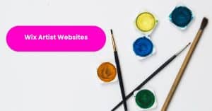 Wix Artist Websites