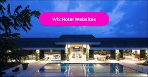 Wix Hotel Websites