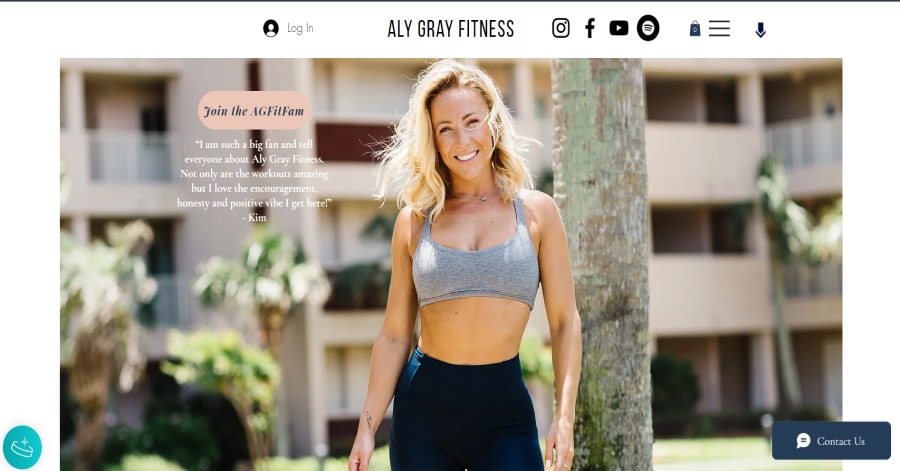 Reflect - Glassmorphism Website Examples