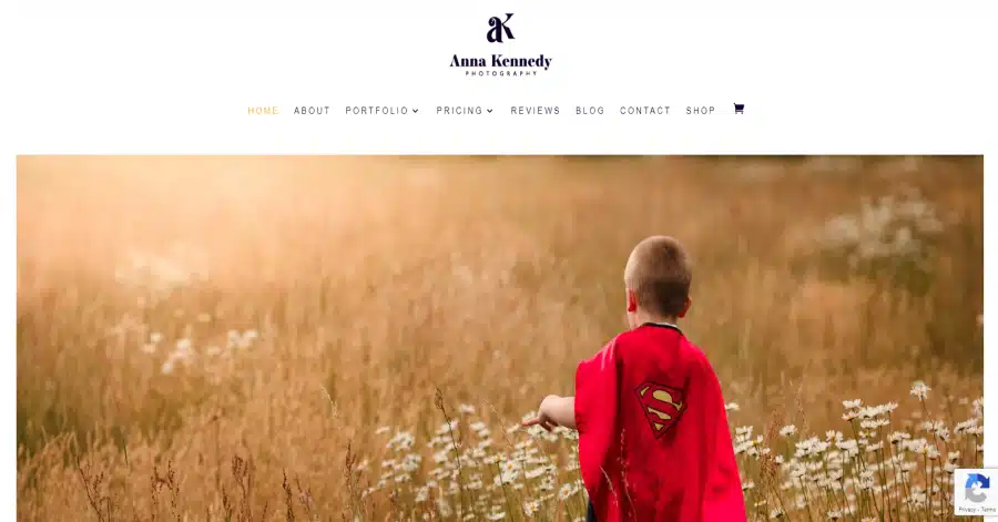 villa luna blu hotel website example