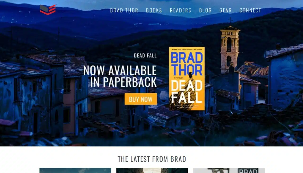 Mitchell Adam - Financial Website Example