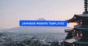 Japanese Website Templates