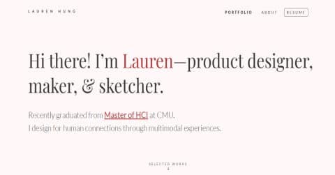 Best Student Portfolio Websites of 2025 | 49 Great Examples