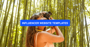 Influencer Website Templates