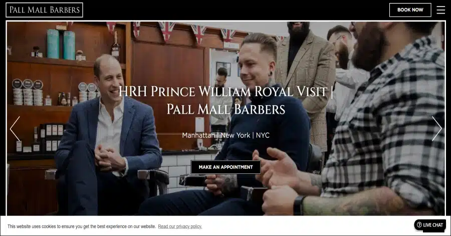 belmond hotel website example
