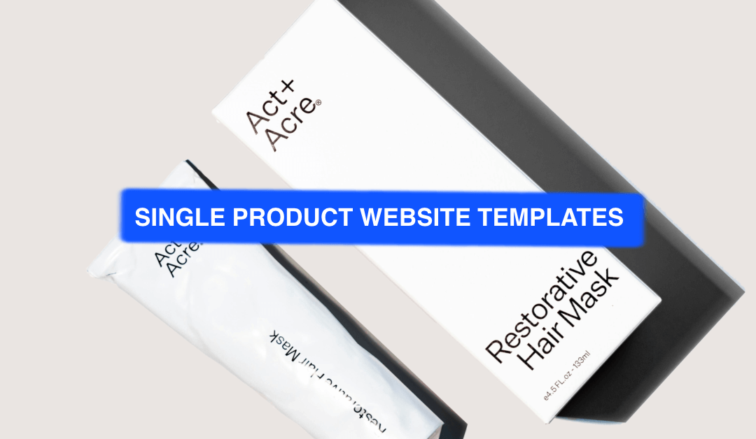 Best Single Product Website Templates of 2026 | 71 Instant Downloads