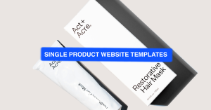 Single Product Website Templates