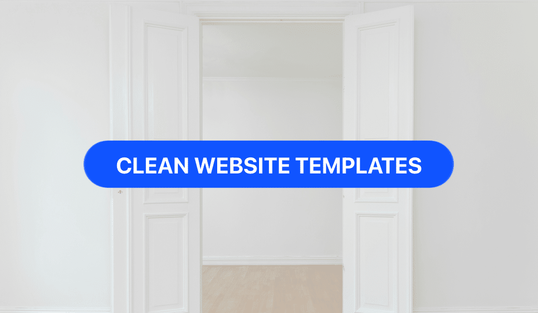Best Clean Website Templates of 2025 | 10 Examples