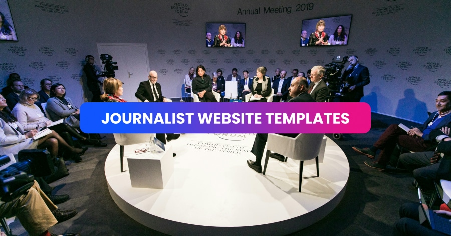 Best Journalist Website Templates of 2025 | 10 Examples