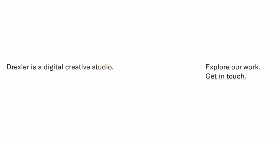 drxlr - agency website example