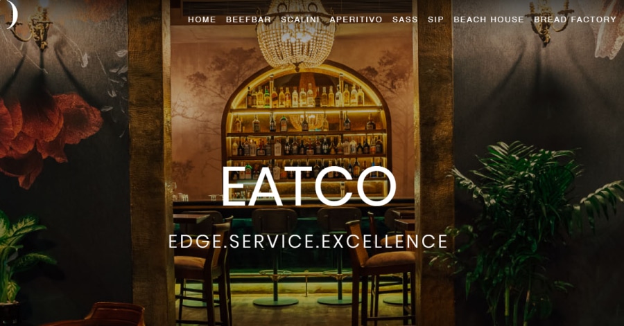 Best Restaurant Website_EATCO