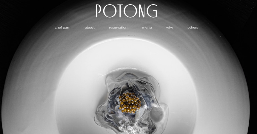 Best Restaurant Website_Restaurant POTONG