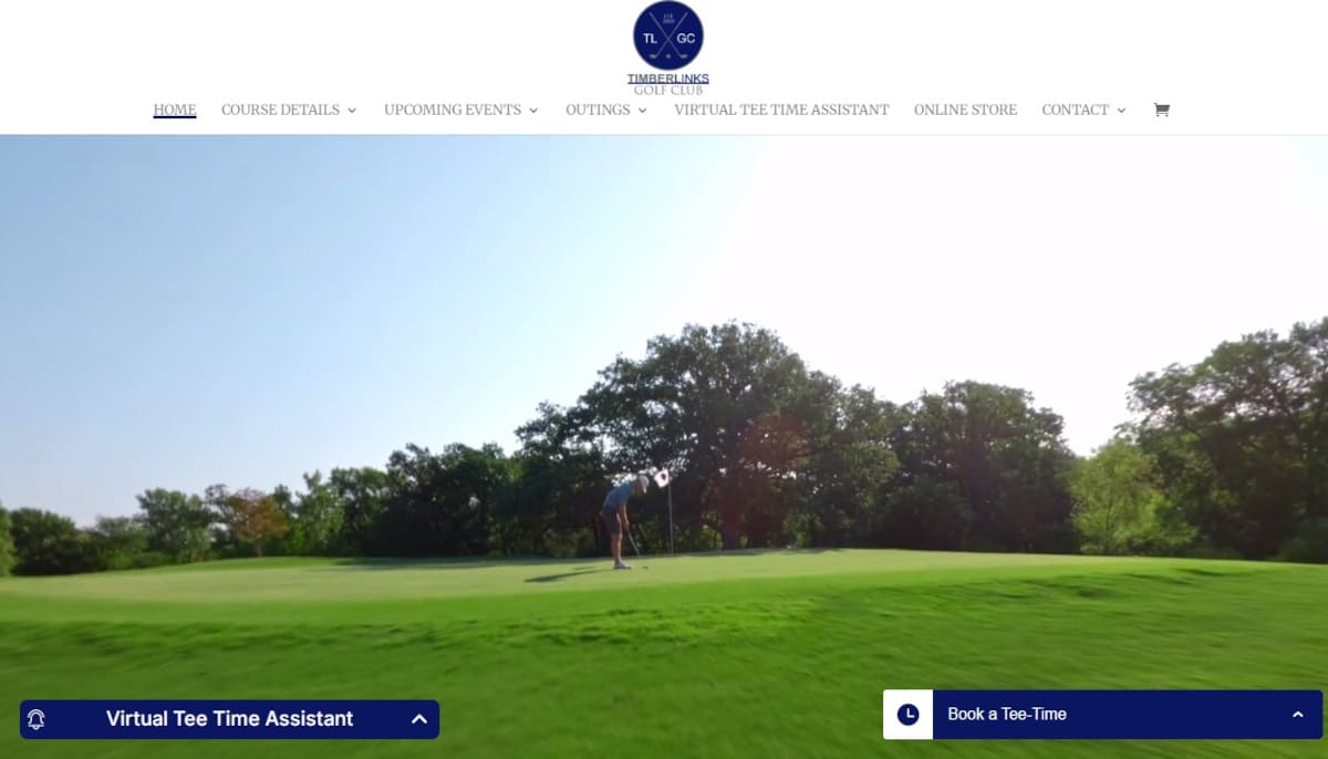 Best Golf Course Websites_Timberlinks