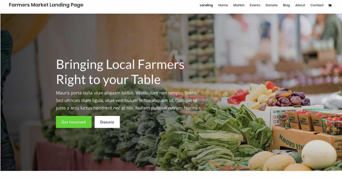 Best Event Templates_Farmers Market