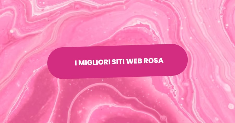 Il Miglior Web Design Rosa del 2025 | 30 Esempi Ispiratori 🚀