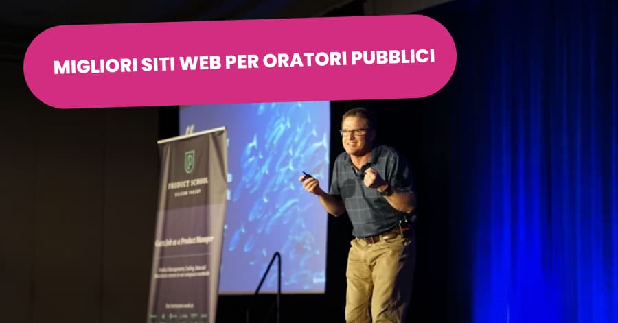 Migliori Siti Web per Oratori Pubblici del 2025 | 42 Esempi